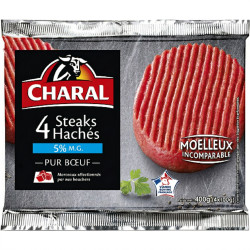 Steaks hachés 5 % MG