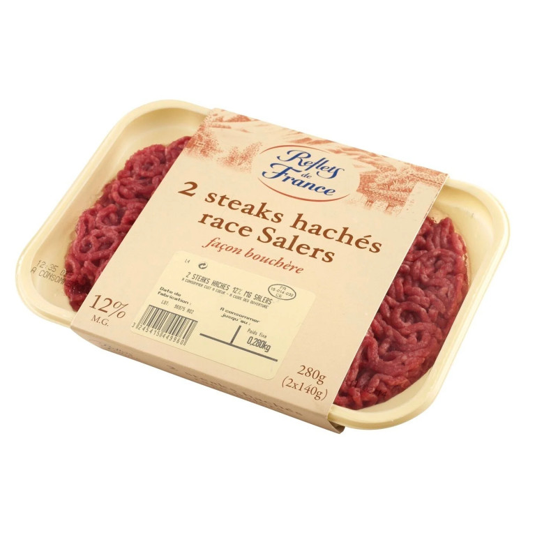 Steaks hachés façon Bouchère race Salers 12 %MG