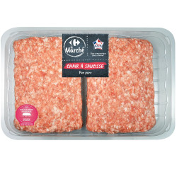 Chair à saucisse pur porc