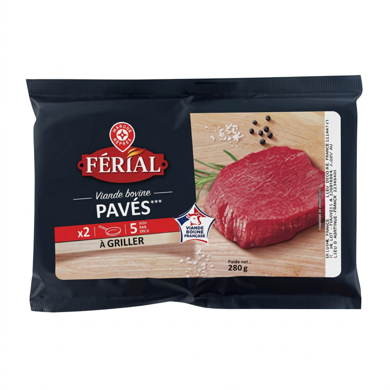 Pavés de bœuf