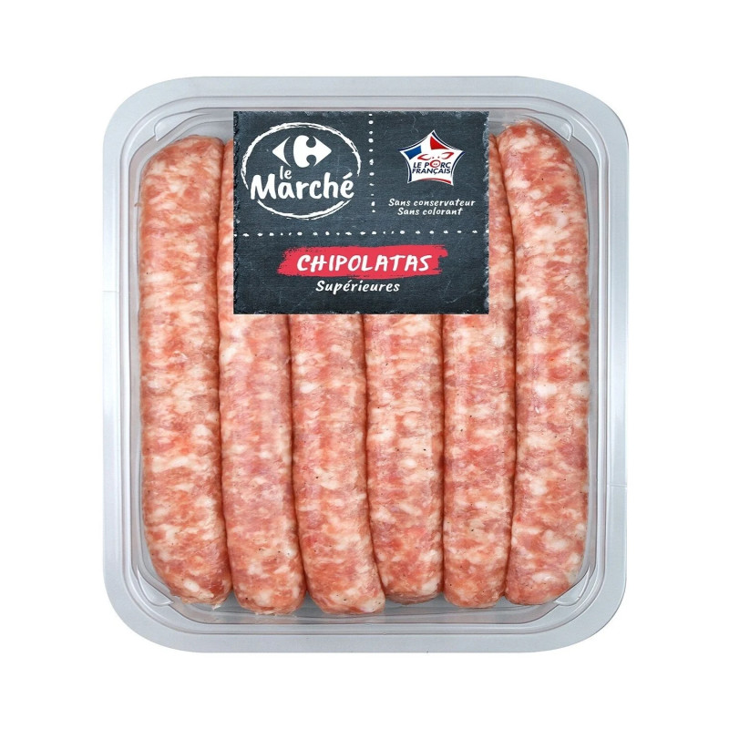 Saucisses chipolata