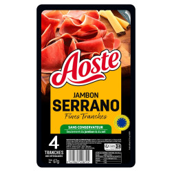 Jambon Cru Serrano, Les fines et fondantes