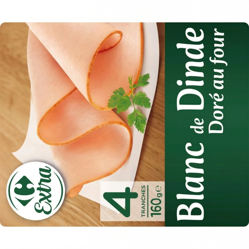 Blanc de Dinde doré au four