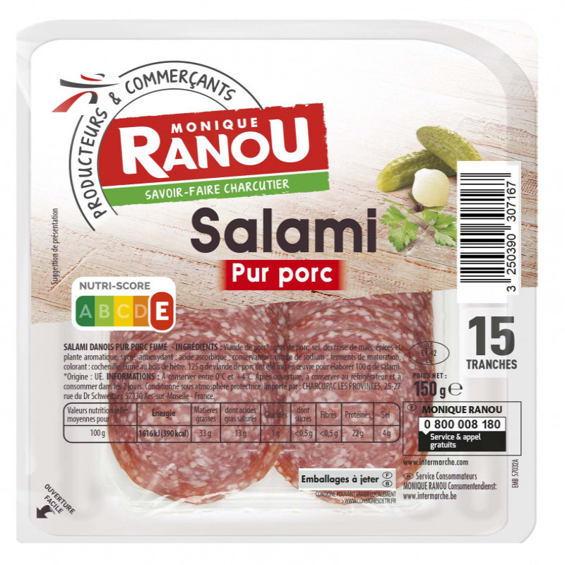 Salami pur porc