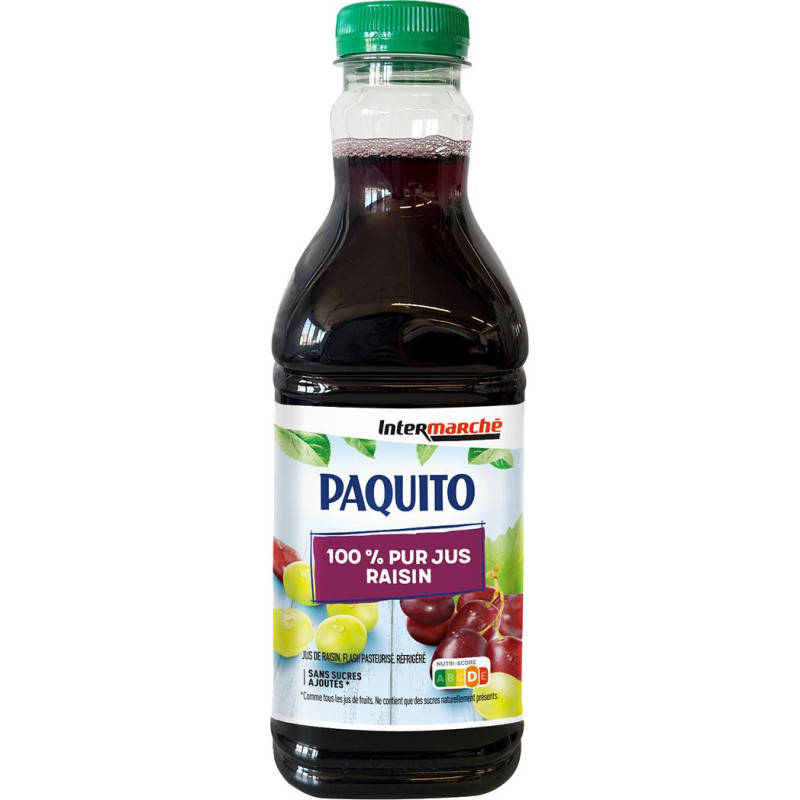 Jus de raisin 100% pur jus