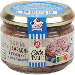 Terrine de campagne à l'ancienne, au sel de guérande