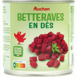 betteraves rouges en dés