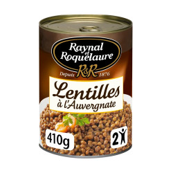 lentilles à l'auvergnate