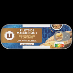 filets de maquereaux à la moutarde ancienne