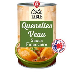 quenelles de veau sauce financière