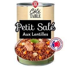 Petit salé aux lentilles