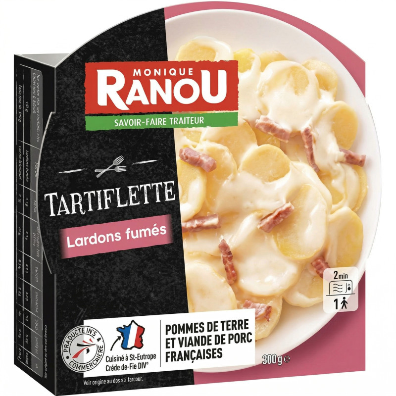 Tartiflette lardons fumés