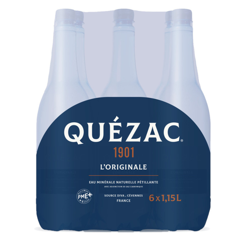 eau minérale gazeuse, l'originale