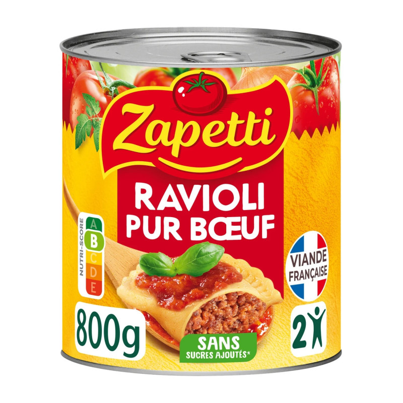 Ravioli pur boeuf