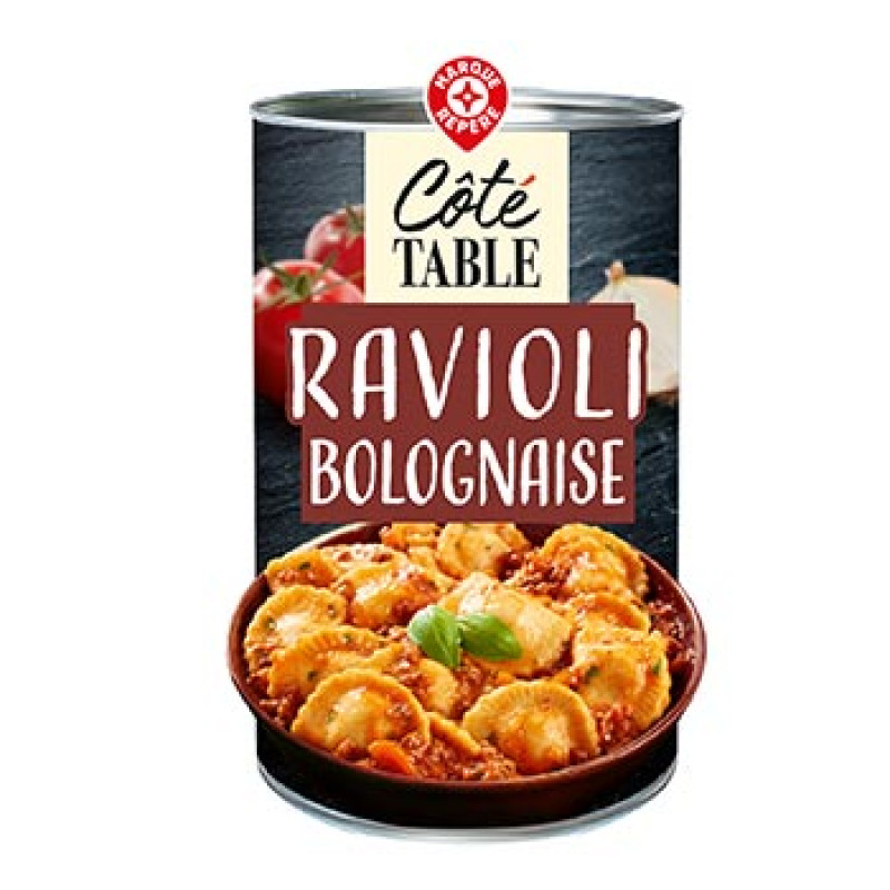 Raviolis bolognaise