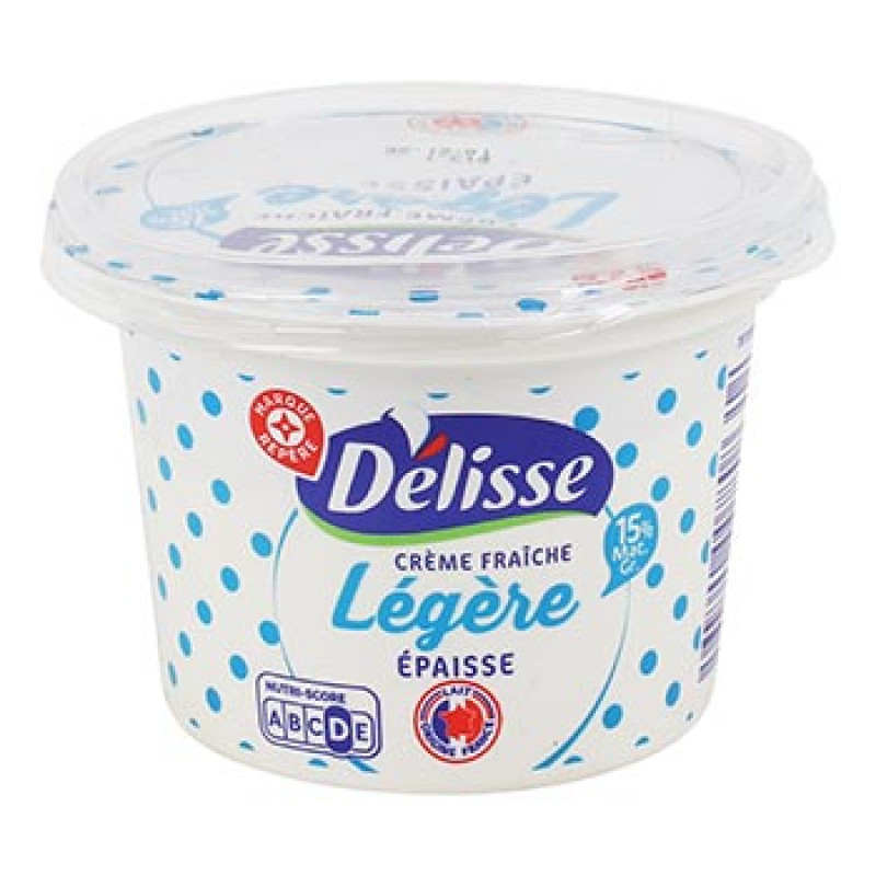 Crème fraiche légère épaisse