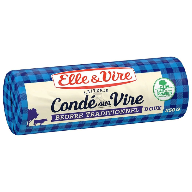 Beurre de tradition Condé-sur-Vire, doux