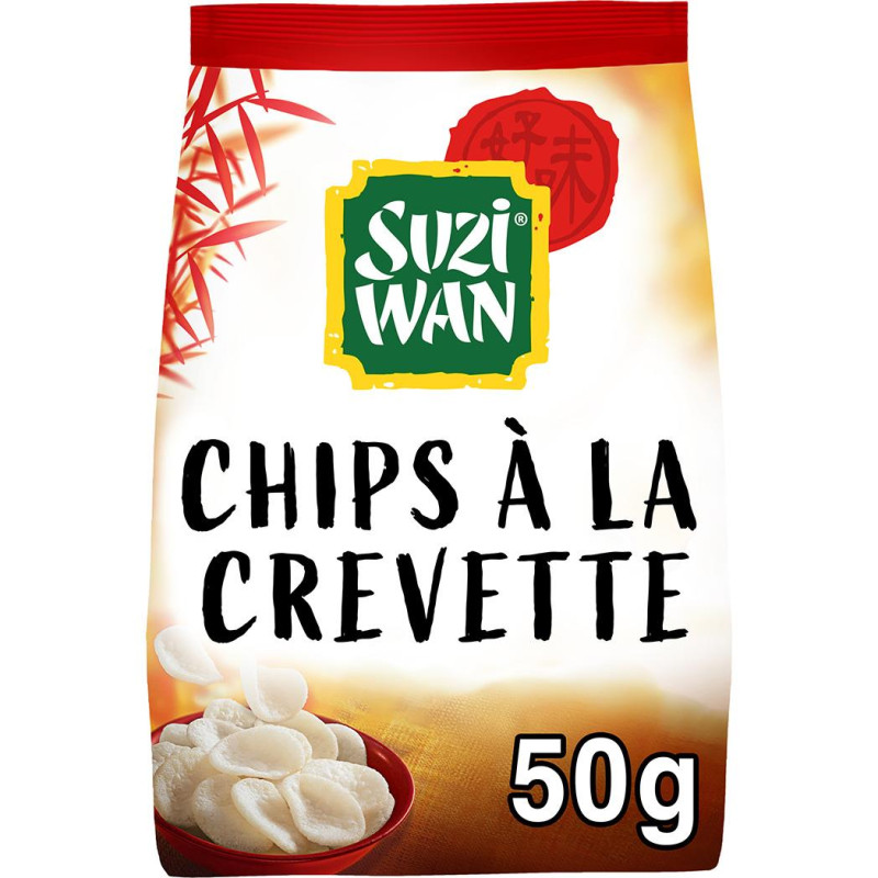 chips  à la crevette