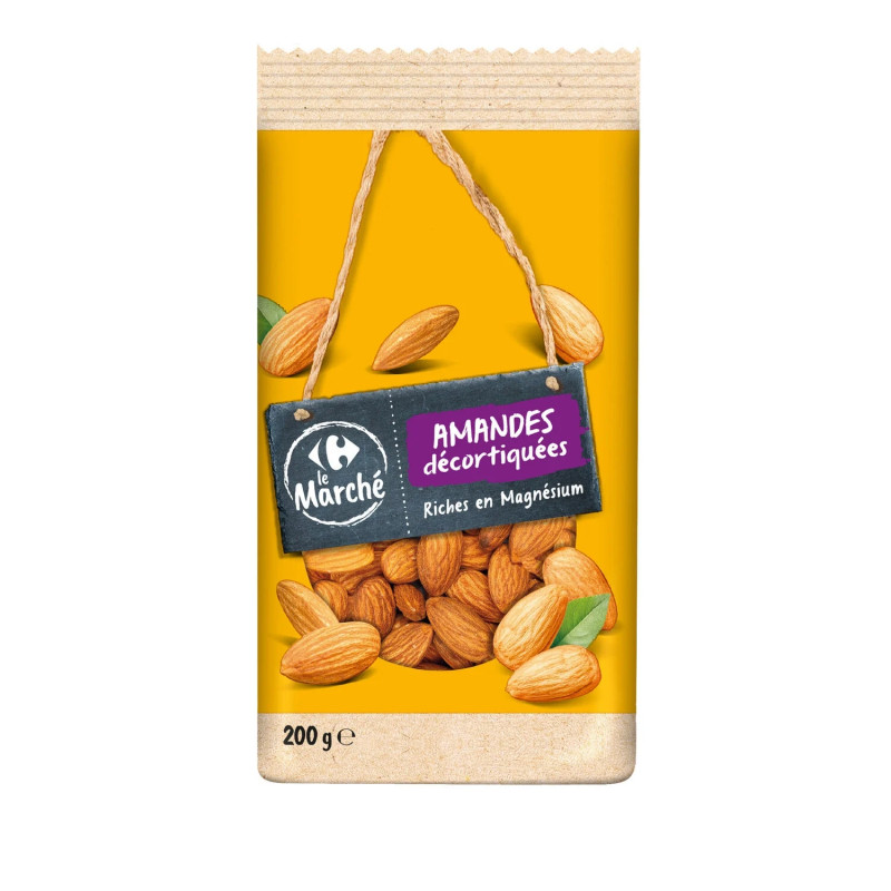 Amandes décortiquées