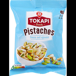 pistaches sans sel