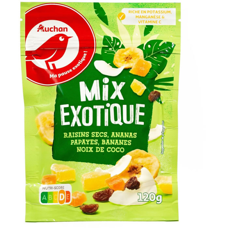 mélange de fruits exotiques