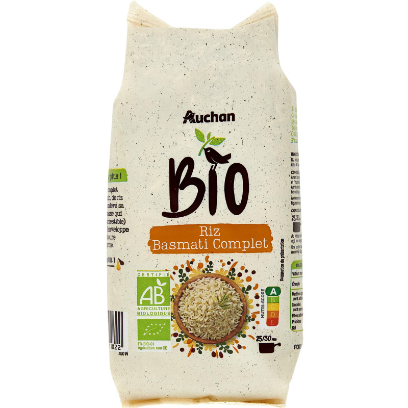 Riz basmati complet bio