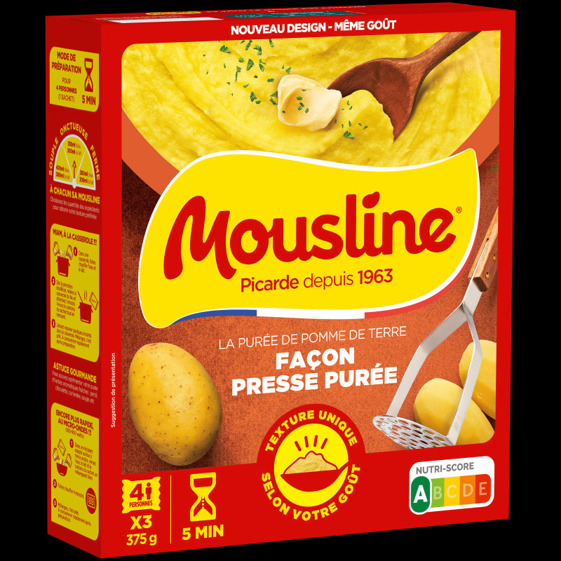 purée de pommes de terre façon presse purée