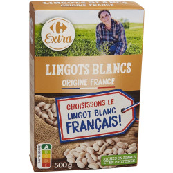 Haricots lingots blancs