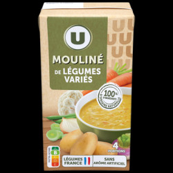 mouliné de légumes variés
