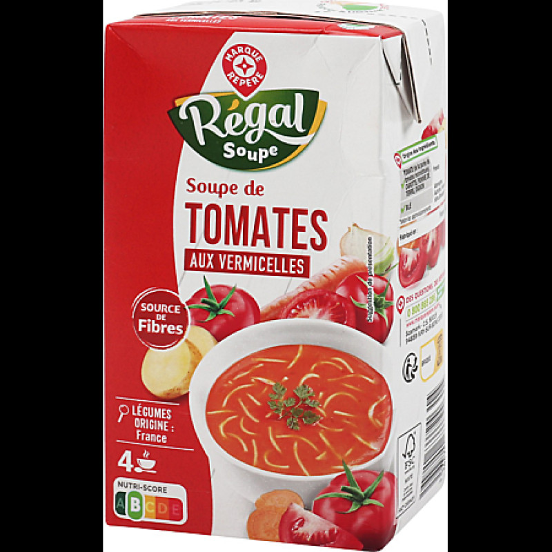 soupe tomates vermicelles