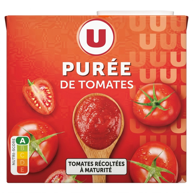 purée de tomates