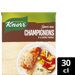 sauce aux champignons à la crème fraîche