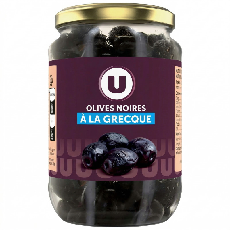 olives noires à la grecque