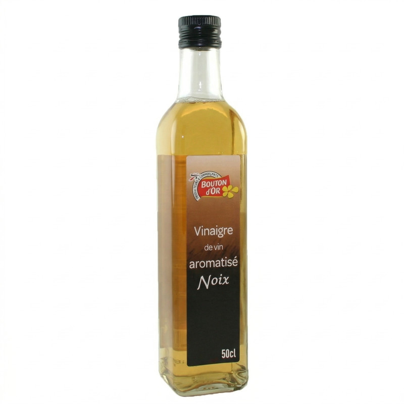Vinaigre de vin aromatisé noix