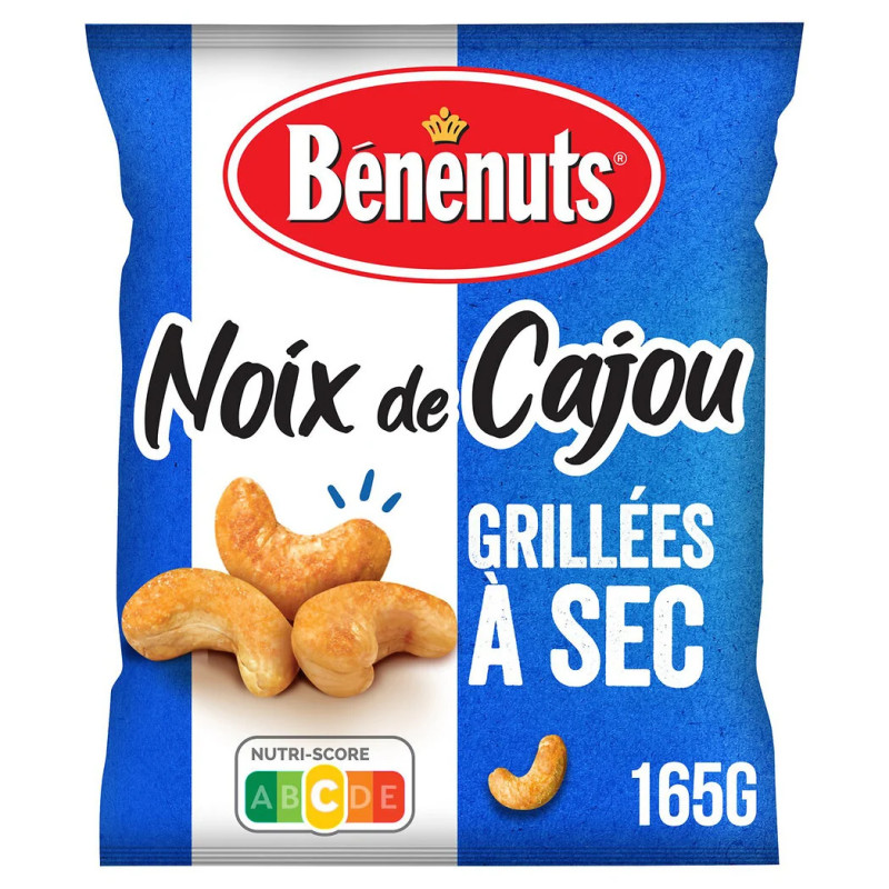 Noix de cajou grillées à sec