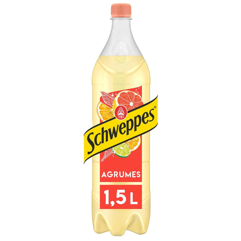 Schwepps agrumes, boisson gazeuse aux agrumes