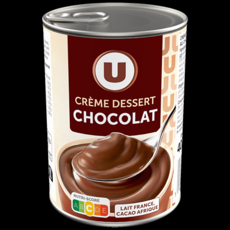 crème dessert chocolat