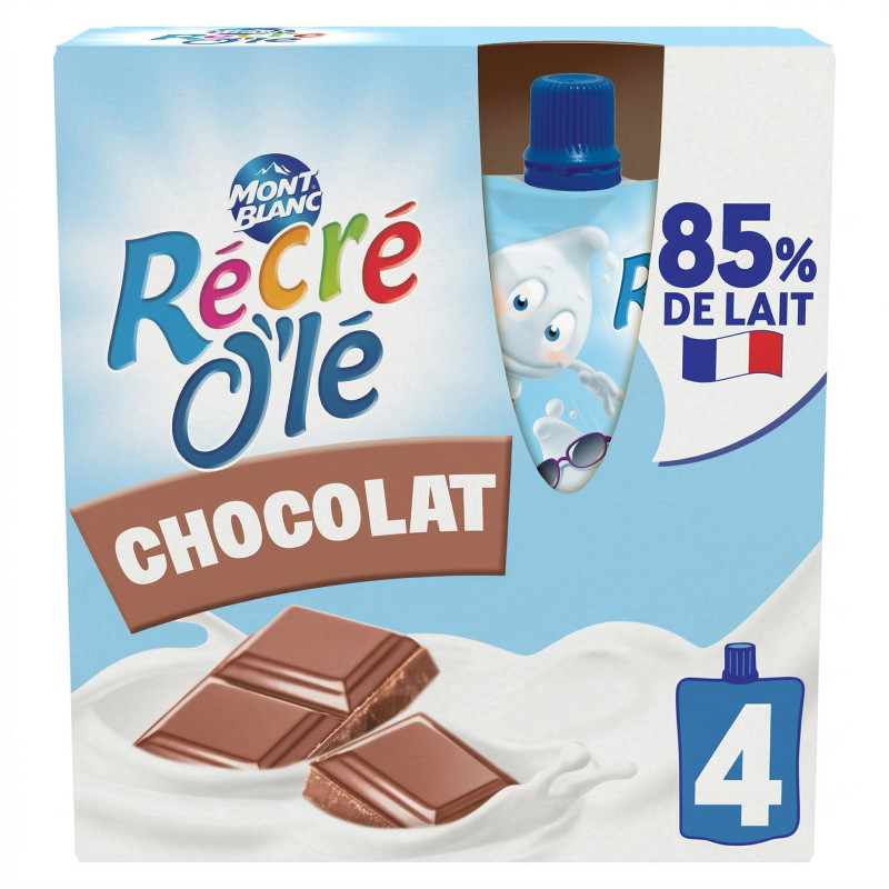 Goûter laitier Récré O'lé, chocolat