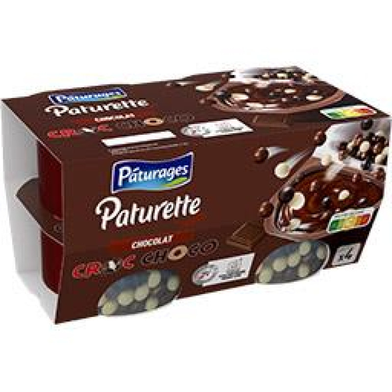 Paturette crèmes desserts Crok Choco