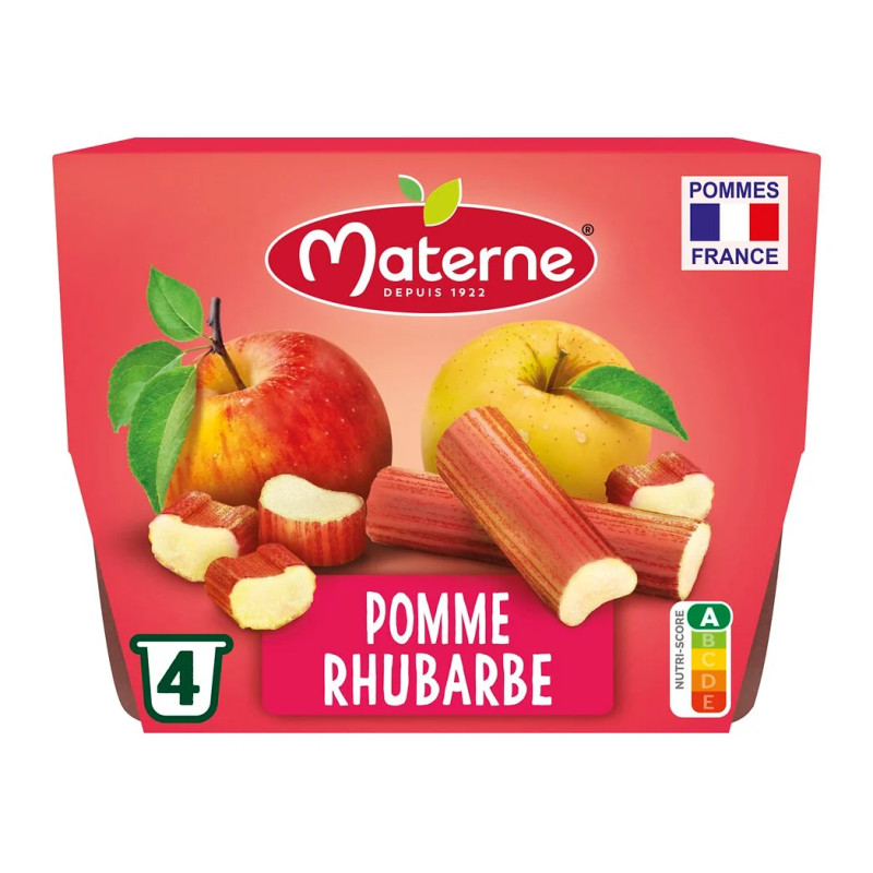 Spécialité pomme rhubarbe