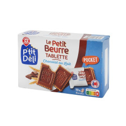 Le p'tit beurre tablette chocolat au lait