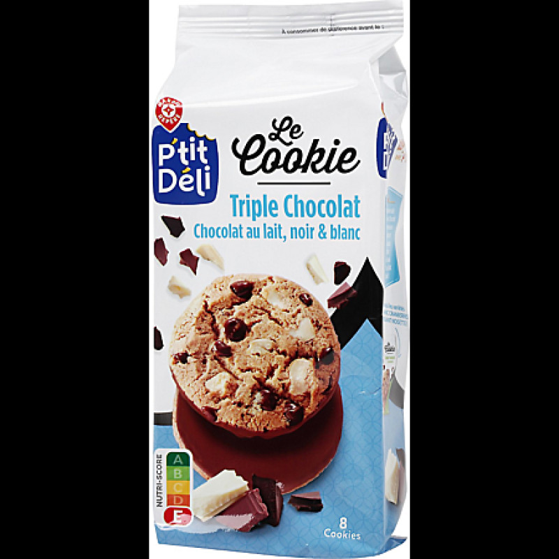 Cookies triple chocolat