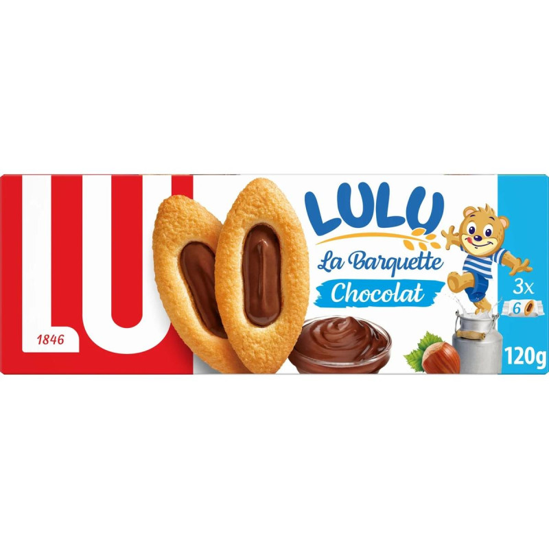 Lulu, la barquette chocolat