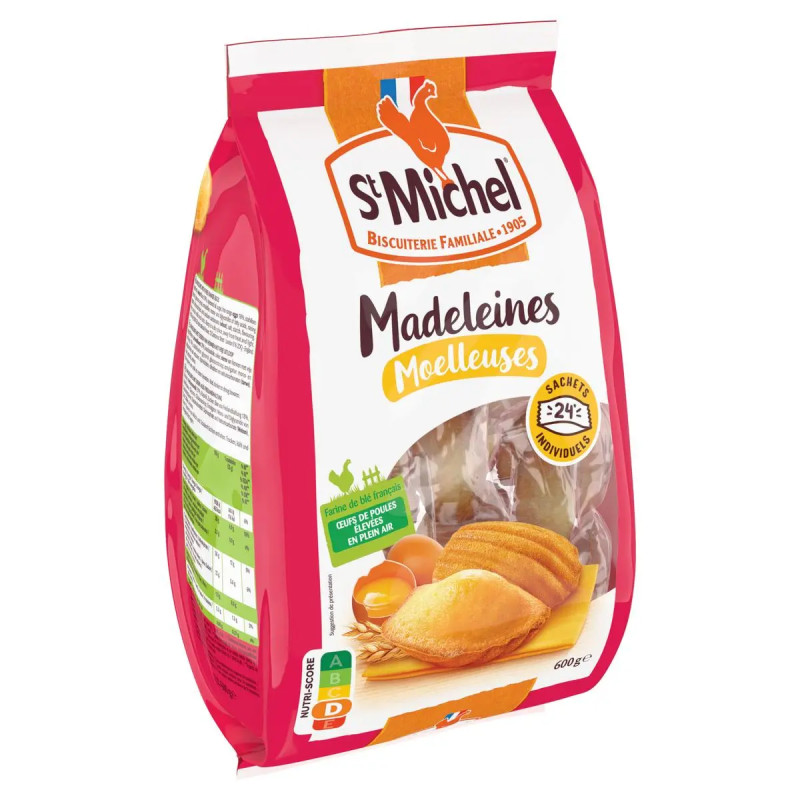 Madeleines moelleuses