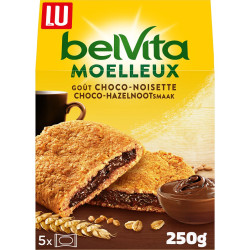 Belvita moelleux, goût choco-noisette