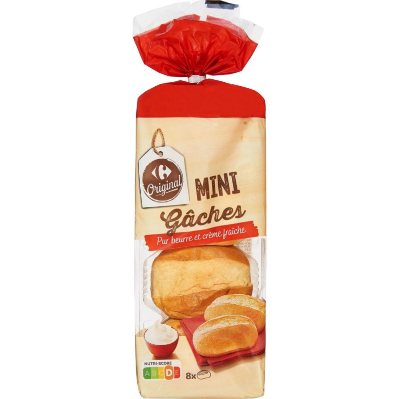 Mini-gâches, pur beurre et crèmes fraîches