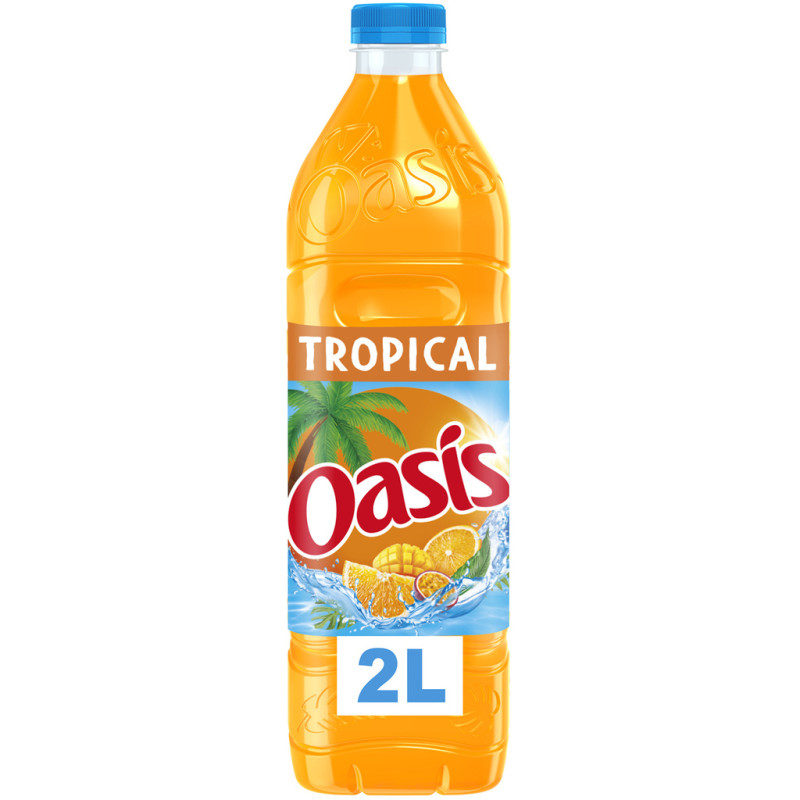 Oasis tropical, boisson aux fruits