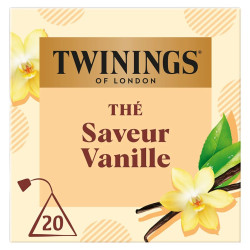 Thé saveur vanille