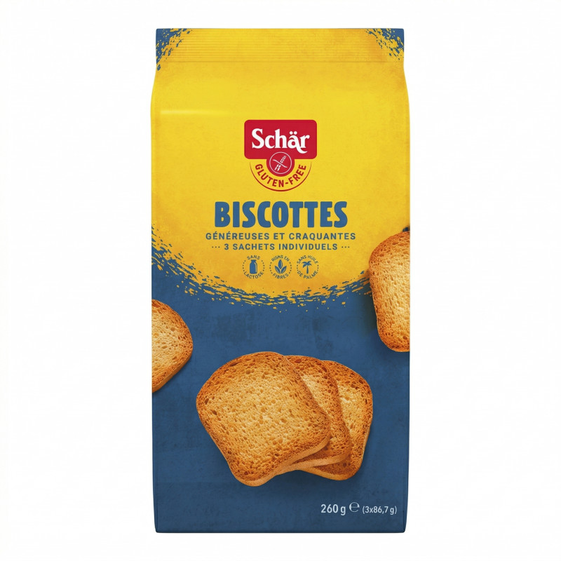 biscotte sans gluten