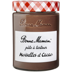 Pâte à tartiner noisettes et cacao